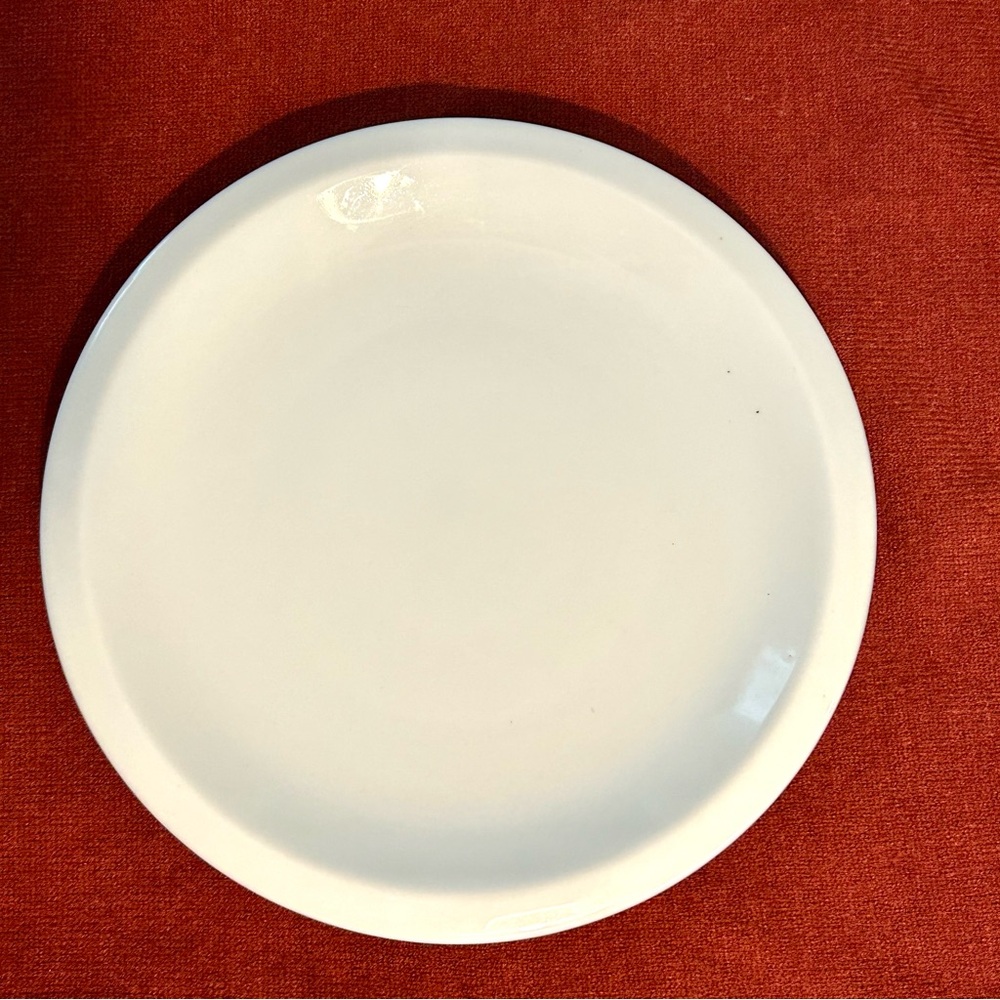 Pottery Barn Du Jour Cafeware White Dinner Plate 10 3/8”
